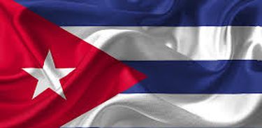 A bandeira de Cuba