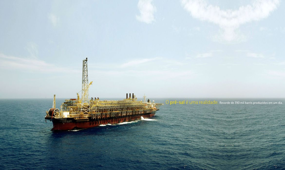Rio de Janeiro (RJ) - Plataforma FPSO Cidade de Angra dos Reis, na Bacia de Santos. Foto: André Motta de Souza/Petrobrás
