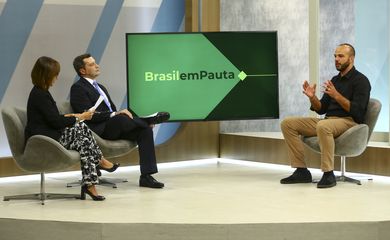 O secretário nacional de esportes de alto rendimento, Bruno Souza, participa do programa Brasil em Pauta.
