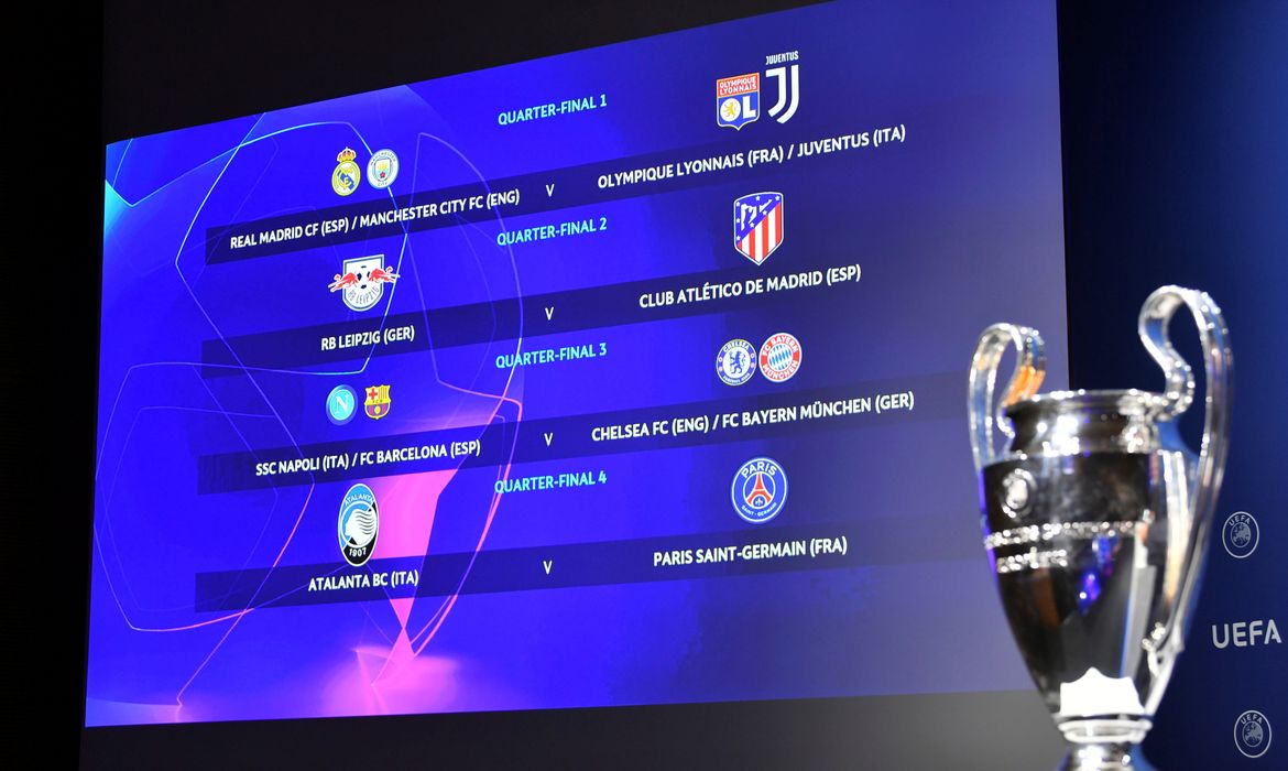 Os confrontos das quartas de final da Champions League em 2023  Champions  league, Final da champions, Final da champions league
