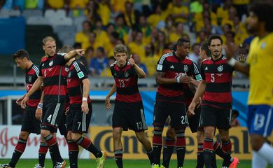 Brasil joga contra a Alemanha no Mineirão em Belo Horizonte (Marcello Casal Jr/Agência Brasil)