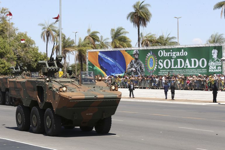 Comemorações do Dia do Soldado no Quartel-General do Exército em Brasília