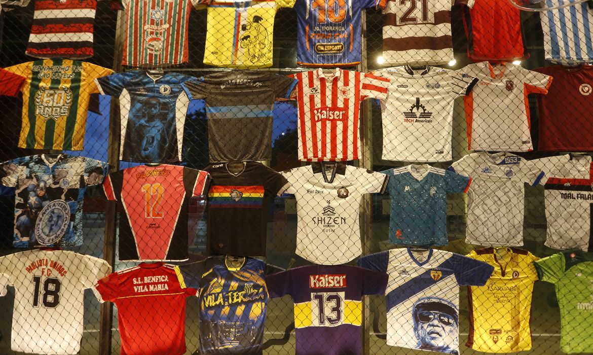 São Paulo (SP), 28/11/2024 - Exposição no Museu do Futebol 