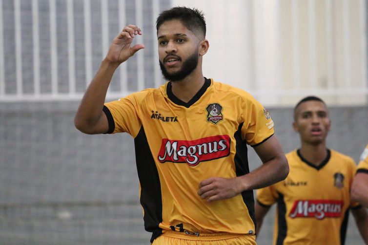 Guilherme Mansueto/Magnus Futsal/Direitos Reservados Lenandro Lino, Magnus, futsal, LNF