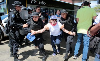 Nicaragua, Manifestações, Prisões. REUTERS/Oswaldo Rivas