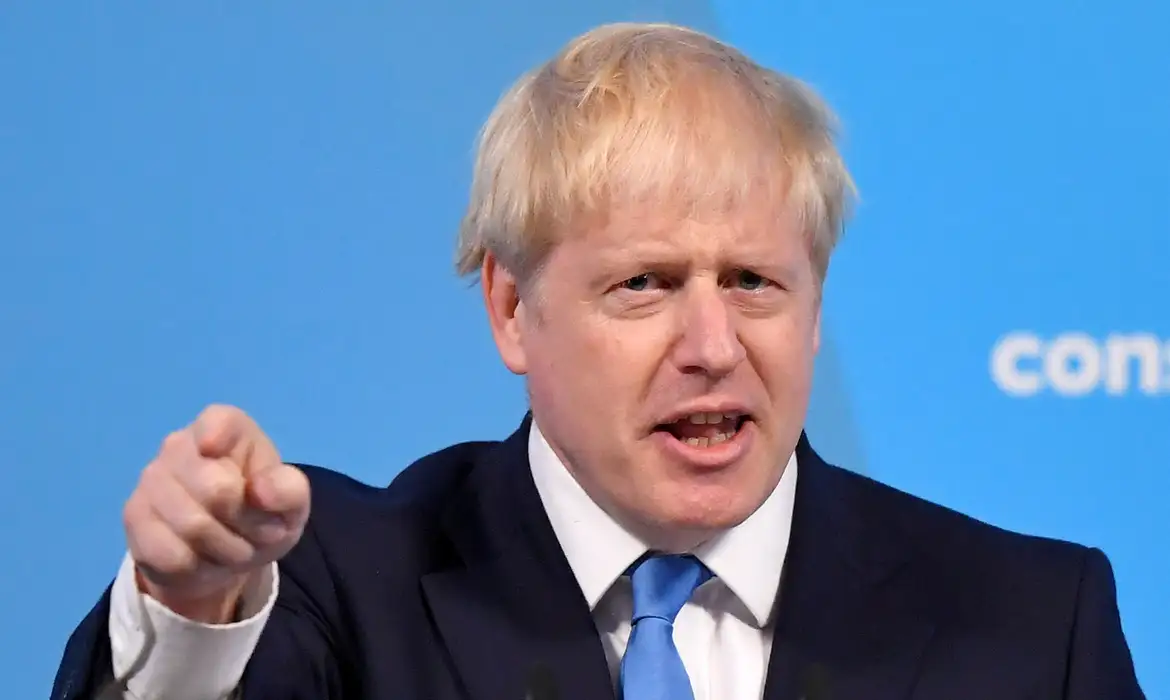 Boris Johnson, Inglaterra. 
REUTERS/Toby Melville