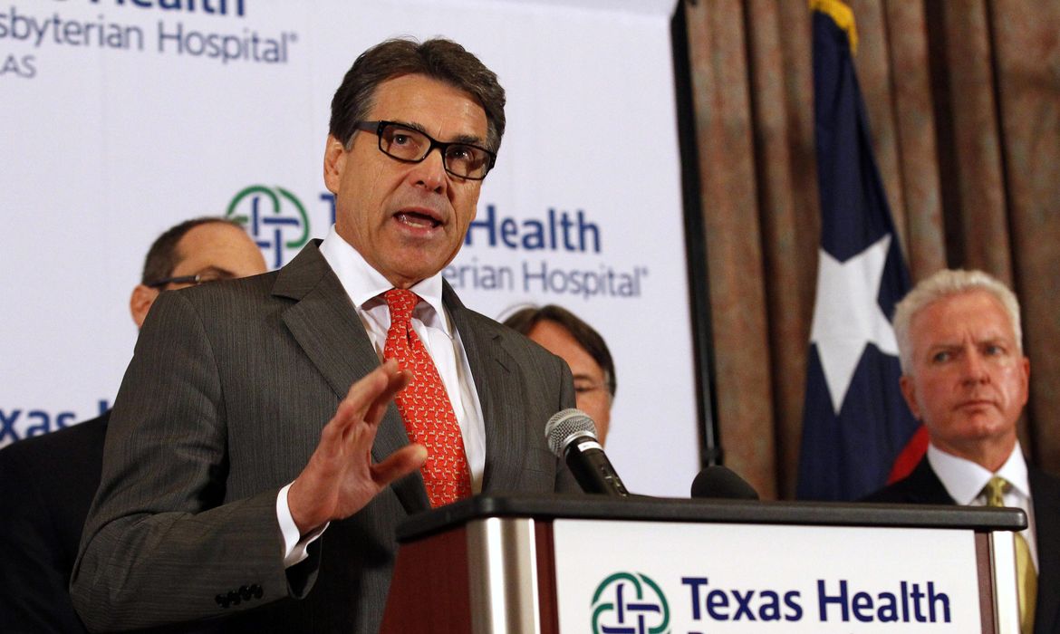 Governador do Texas, Rick Perry (Divulgação/Agência Lusa/Direitos reservados)