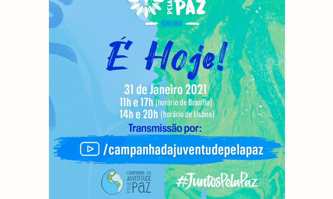 Cartaz do Festival da Juventude pela Paz