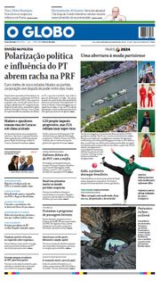 Capa do Jornal O Globo Edição 2024-07-26