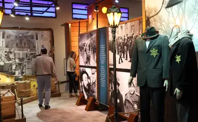 São Paulo (SP), 22/01/2026 - Exposição permanente do Memorial do Holocausto de São Paulo. Foto: Rovena Rosa/Agência Brasil