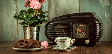 Café com rádio