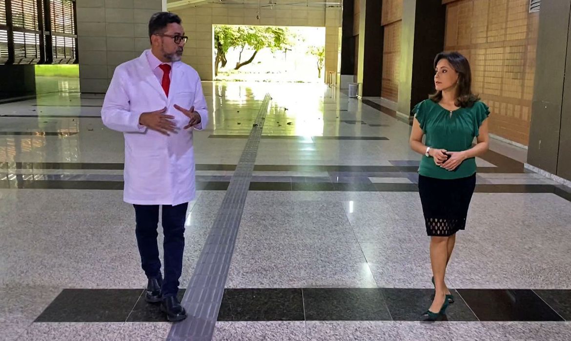 O psiquiatra Antônio Geraldo fala à TV Brasil