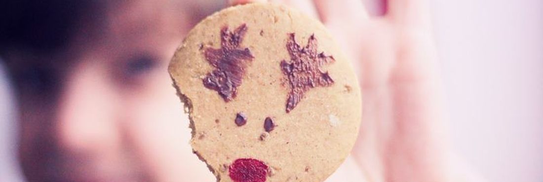 Biscoito de Natal Biscoitos de natal têm um cheirinho de gengibre e canela