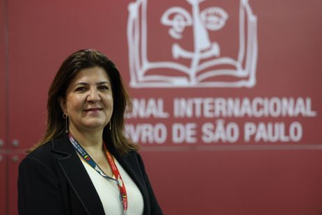 São Paulo (SP), 11/09/2024 - A presidente da Câmara Brasileira do Livro, Sevani Matos, fala sobre a 27ª Bienal Internacional do Livro de São Paulo no Anhembi. Foto: Rovena Rosa/Agência Brasil