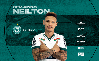 Coritiba confirma chegada do novo atleta ao elenco com contrato em definitivo até fim de 2022, Neilton, Corítiba, futebol