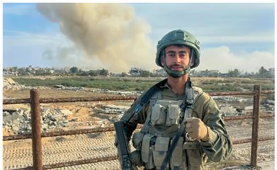 Brasília (DF) 03/01/2025 -  O soldado israelense Yuval Vagdani, denunciado por crimes de guerra na Faixa de Gaza, fugiu do Brasil nesse final de semana após a Justiça Federal do Distrito Federal determinar a apuração dos supostos crimes cometidos pelo militar.
Foto: hindrajabfoundation/Intagram