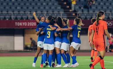 Brasil empata com a Holanda em 3 a 3 em Tóquio.