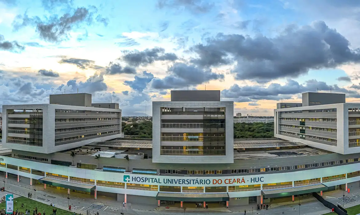 Fortaleza (CE), 19/03/2025 - Hospital Universitário do Ceará. Foto: Ricardo Stuckert/PR