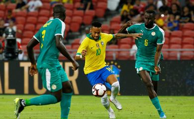 Brasil e Senegal, esporte, futebol   REUTERS/Feline Lim