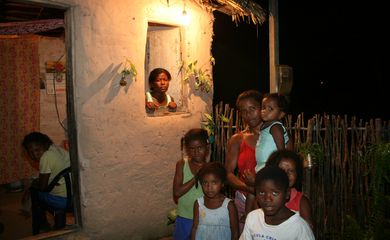 Alcântara (MA) - Junho de 2009 - Moradores da Comunidade Quilombola Itamatatiua, em Alcântara, Maranhão. Foto: Divulgação/Ministério de Minas e Energia