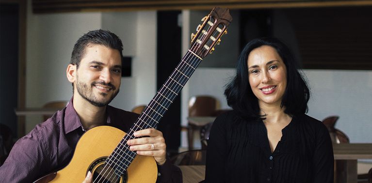O Duo Cancionâncias privilegia a canção brasileira em seu repertório