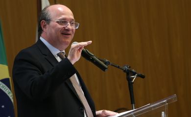 Brasília - O presidente do Banco Central, Ilan Goldfajn, no encerramento do 2º Fórum de Cidadania Financeira (Wilson Dias/Agência Brasil) 