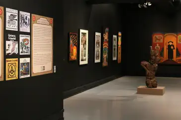 Mostra Movimento Armorial 50 anos, movimento artístico criado por Ariano Suassuna, com curadoria de Denise Mattar, no Centro Cultural Banco do Brasil - CCBB.