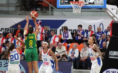 Brasil x Porto Rico, basquete feminino