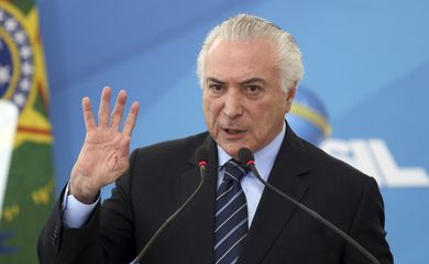Brasília - O presidente Michel Temer anuncia novos recursos para ampliar o atendimento à população (Antonio Cruz/Agência Brasil)