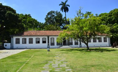 O Engenho Nossa Senhora da Conceição da Lagoa é datado de 1576, percente ao Jardim Botânico do Rio de Janeiro e funciona no local o centro de visitantes do parque(Tomaz Silva/Agência Brasil) 