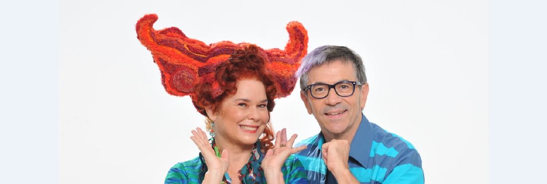 Paulo Tatit e Sandra Peres compõe a dupla Palavra Cantada
