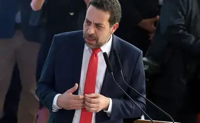 Brasília (DF), 29/10/2025 - O novo o Secretário-Geral da Presidência da República, Guilherme Boulos, fala durante cerimônia de posse, realizada no Palácio do Planalto. Foto: Valter Campanato/Agência Brasil