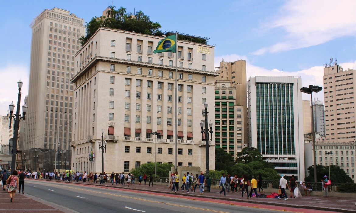 Edifício sede da prefeitura de São Paulo.