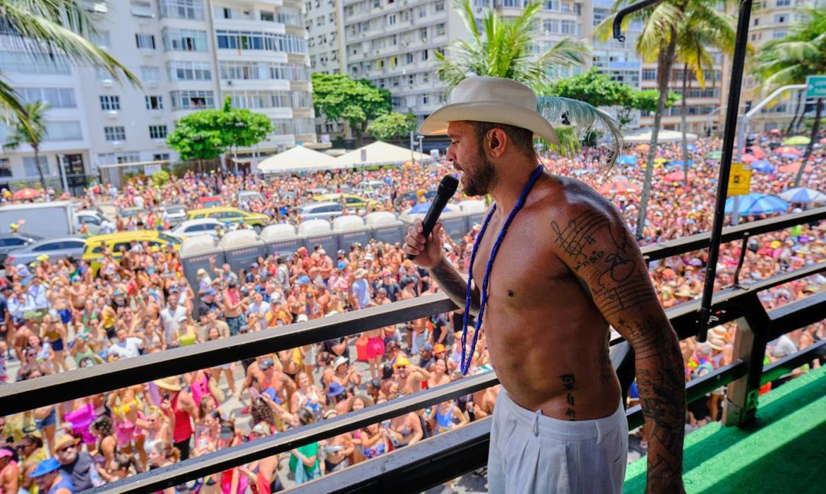 Clube do Samba/divulgação Rio de Janeiro (RJ), 03/09/2025 - Cantor Diogo Nogueira no Clube do Samba. Foto: Clube do Samba/divulgação