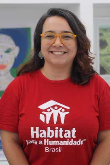 Gerente de incidência em políticas públicas da Habitat para a Humanidade Brasil, Raquel Ludermir. Foto: Arquivo Pessoal/Divulgação