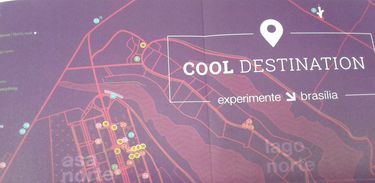 Mapa Brasília Cool Destination
