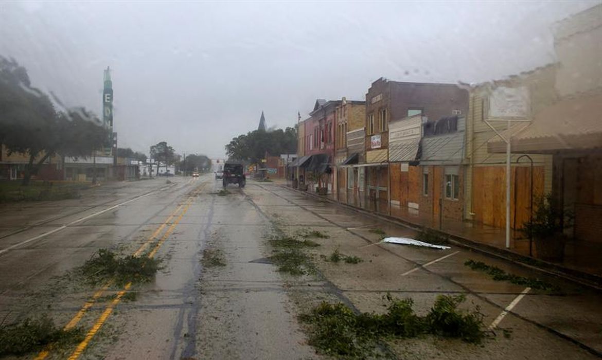 Houston – cidade do Texas foi fortemente afetada pela tempestade tropical Harvey