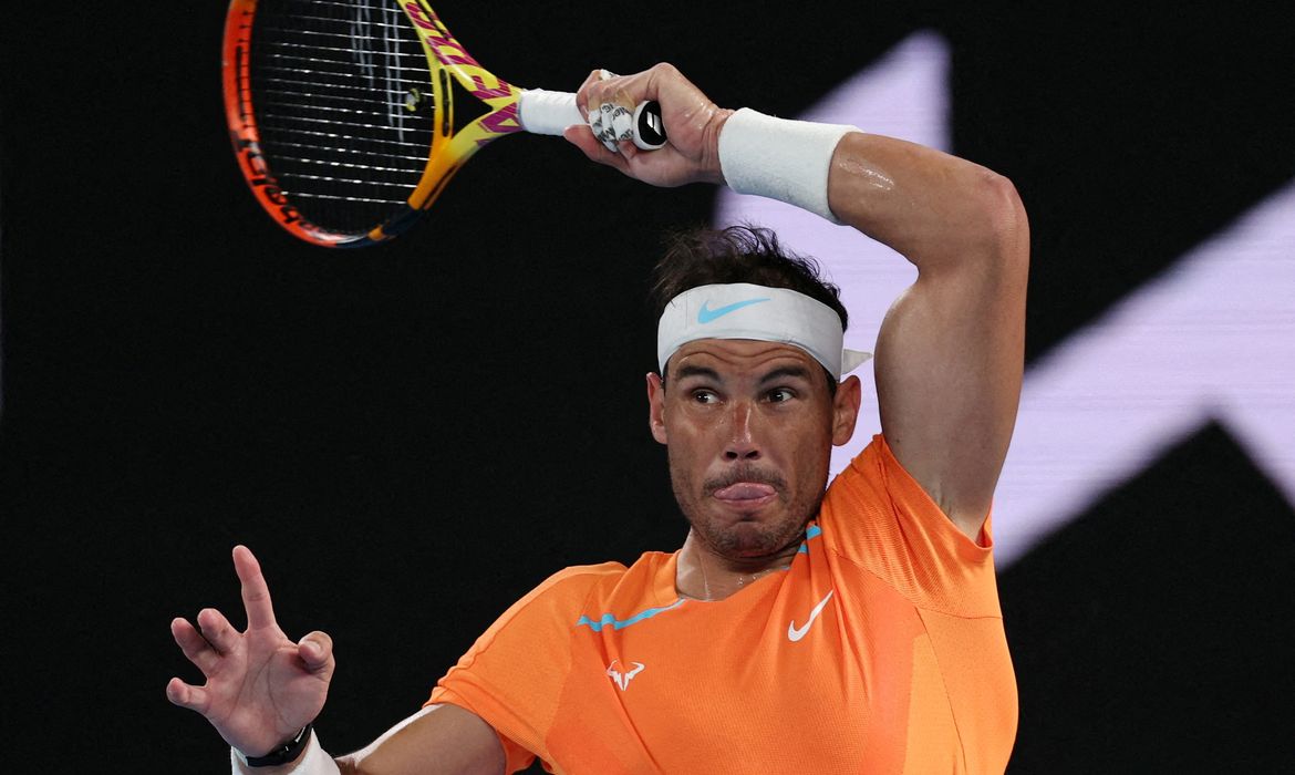 Nadal no Aberto da Austrália
 18/1/2023   REUTERS/Loren Elliott