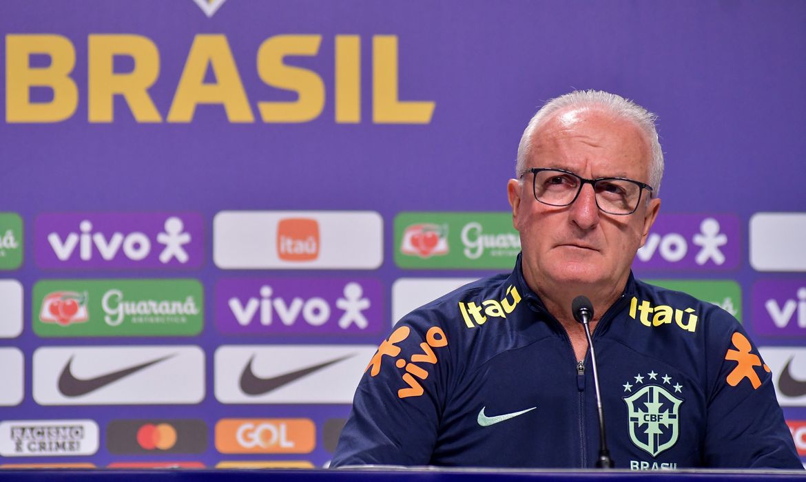 Rio de Janeiro (RJ) 11/01/2024 - Dorival Junior  é apresentado como o novo tecnico da seleção brasileira de futebol masculino.<br /> Foto:  Staff Images/CBF