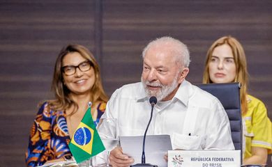 Belém (PA), 08.08.2023 - Presidente Lula participa da reunião dos Chefes de Estado e de Governo dos países signatários do Tratado de Cooperação Amazônica (TCA), em Belém (PA). Foto: Ricardo Stuckert/PR