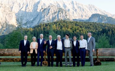 Reunião do G7 na Alemanha em 2022.