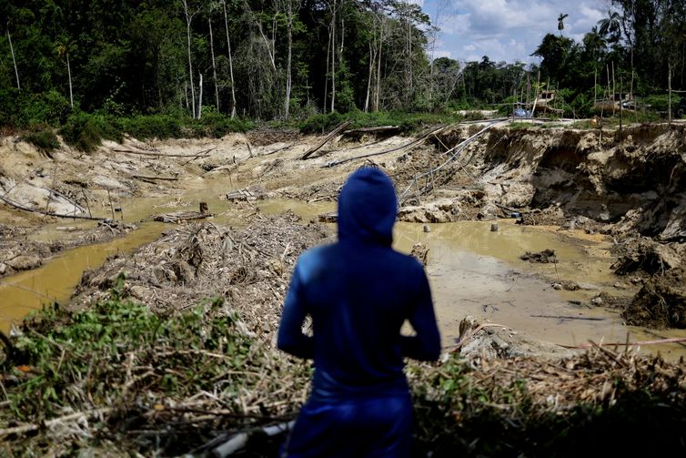 Mineração ilegal no Território Yanomami em Roraima <br /> 6/12/2023   REUTERS/Ueslei Marcelino