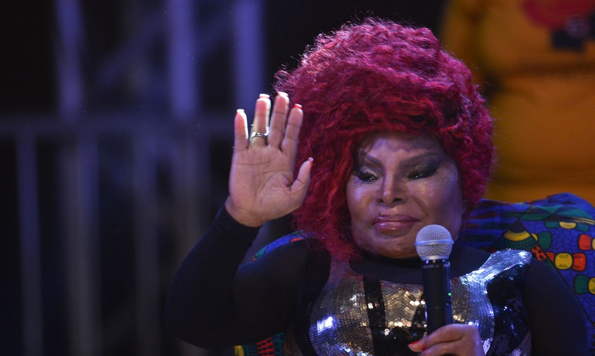 A cantora Elza Soares, faz show na abertura da oitava edição do Festival Latinidades, maior festival de mulheres negras da América Latina (Marcello Casal Jr/Agência Brasil)