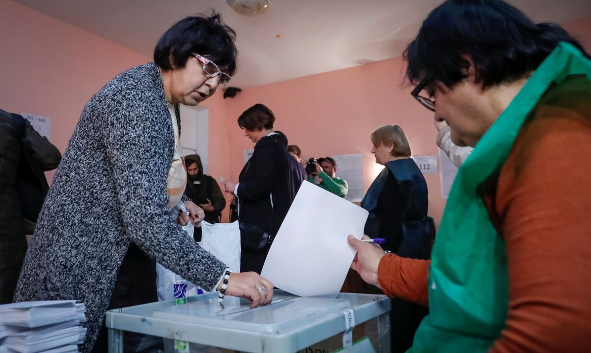 Eleições, Geórgia
 REUTERS/David Mdzinarishvili