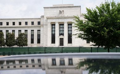 O exterior do Marriner S. Eccles Federal Reserve Board Building em Washington, D.C., EUA, 14 de junho de 2022. REUTERS/Sarah Silbiger