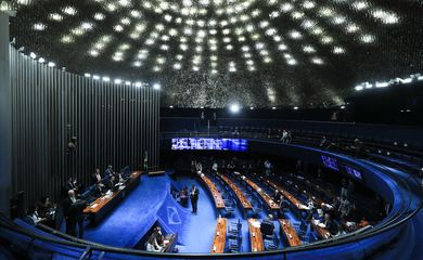 Brasília (DF) 12/07/2023  Senador Rodrigo Pacheco durante Sessão do Senado que votou MPs e Projetos de lei. Foto Lula Marques/ Agência Brasil.