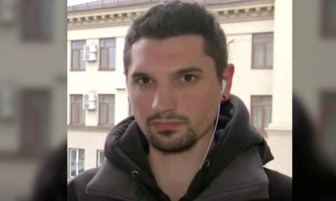 Jornalista Frederic Leclerc-Imhoff, que foi morto na Ucrânia