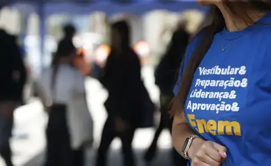 São Paulo (SP), 10/11/2024 - Estudantes no segundo dia de provas do ENEM na UNIP Vergueiro em São Paulo. Foto: Paulo Pinto/Agência Brasil