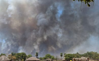 Povos indígenas de Mato Grosso sofrem com os incêndios florestais.