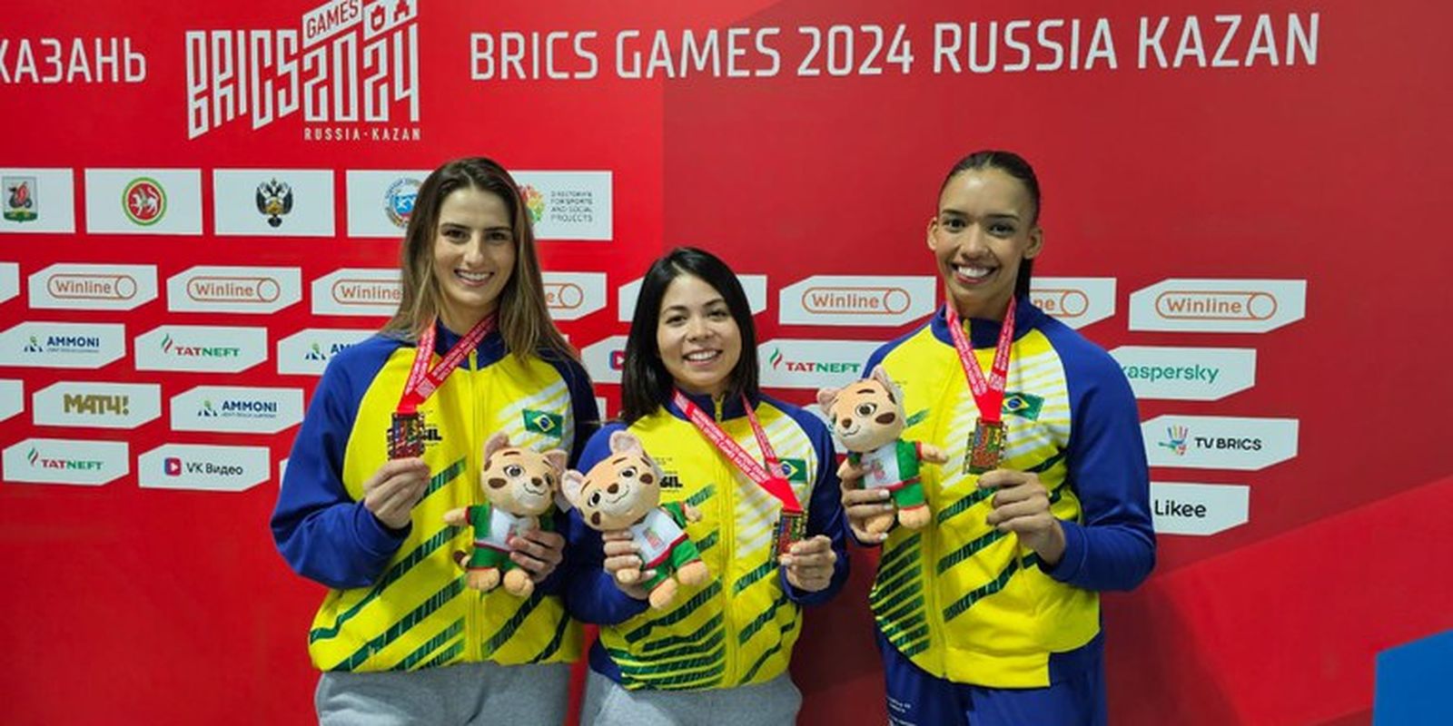 Brasil garante duas medalhas de ouro com o karatê nos Jogos dos Brics